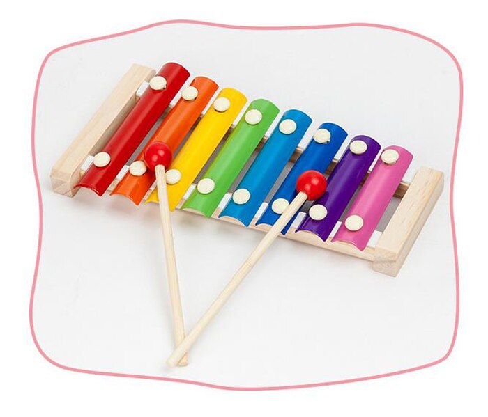 Baby Music Instrument Toy Wooden Xylophone Children Kids Musical Funny Toys For Baby Girls Educational Toys Gifts Baby Xylophone